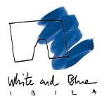 White and Blue Ibiza